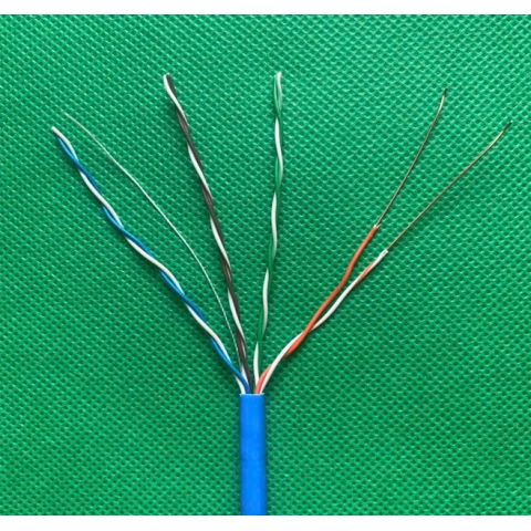 Cáp LAN CAT 5E UTP 24AWG CCA - PVC (305m)